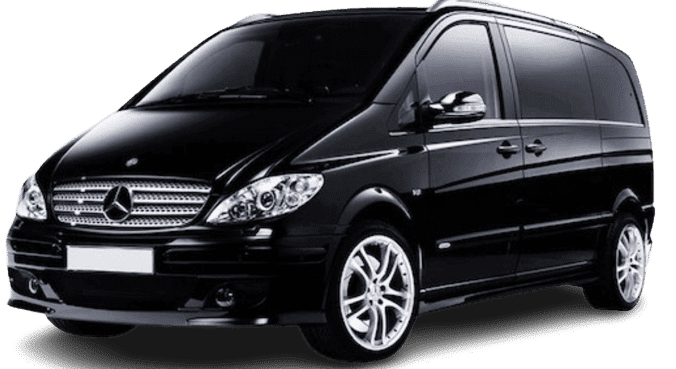 8 Seater Minibus Taxi, Black Mercedes Vito, Carry 8 Passengers, 8 Bags, 8 Carry ons, Book minibus taxi now